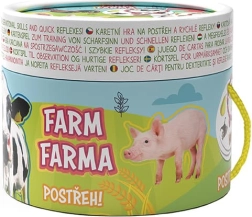 Dėmesio lavinantis kortų žaidimas FERMA su spalvinimo knygele