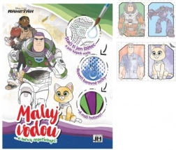 Vandenių spalvinimo knygelė A4 Raketynas