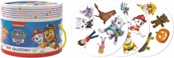 Pastabumo kortų žaidimas PAW PATROL popieriniame tūbelyje