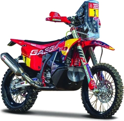Motociklas Bburago 1:18 Red Bull KTM Rally GASGAS RX450F – Dakar 2023