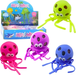 Antistresinė aštuonkojė su geliniais rutuliukais