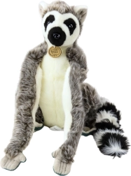 Plush lemur with long hook-and-loop paws 27 cm