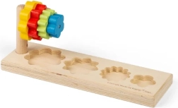 Wooden Flower Shape Sorter BIGJIGS TOYS