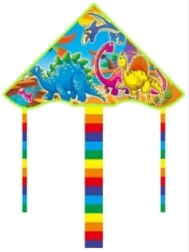 Skraidantis aitvaras su jūros dinozauro motyvu 91 × 50 cm