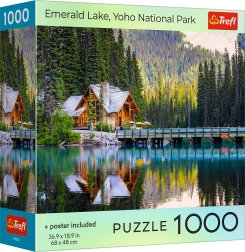 Dėlionė TREFL Emerald Lake, 1000 dalių
