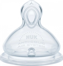 NUK First Choice+ Flow Control gertuvės antgalis 6+ mėn., 2 vnt.