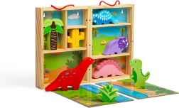 Dinozaurų žaidimų dėžutė nuo Bigjigs Toys