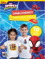 Coloring Book with Iron-On Transfers – Spidey