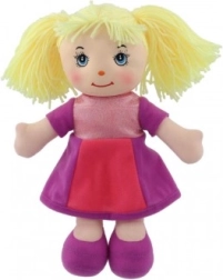 Skudurinė lėlė Culinka su blondinėmis kasytėmis, 32 cm
