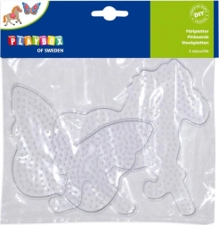 Playbox pagrindai lyginamiems karoliukams – drugelis ir arklys, 2 vnt.
