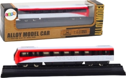 Collector’s train model red–white 1:48 metal