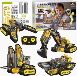 Rinkinys 4 viename Nuotolinio valdymo maži statybiniai mechanizmai, 176 dalių