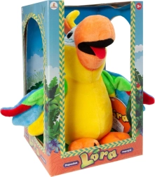Kalbantis pliušinis papūgėlis Lora