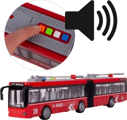 Articulated bus with sounds and lights 1:16