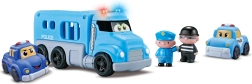 Policiniai automobiliai su efektais – rinkinys, 4 vnt.