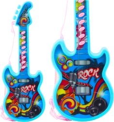 Elektrinė gitara vaikams – melodijos, gama (solmizacija), mėlyna