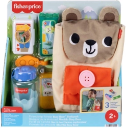Fisher-Price bear backpack – active camping set for little explorers