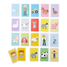 Kortų žaidimas Snap! Ūkis nuo Bigjigs Toys