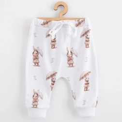 Children's cotton jogger sweatpants NEW BABY For Babies Bunny, size 86