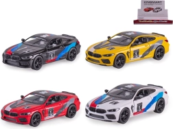 Metalinė BMW M8 Competition Coupé automobilio modeliukas 1:38 su „pull-back“ pavara