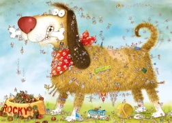 Galvosūkis "Ant šuns" 1000 dalių