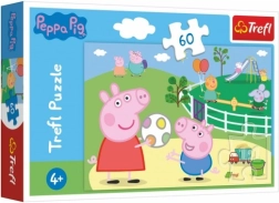 Puzzle 60 dalių – linksmybės su draugais – PEPPA PIG