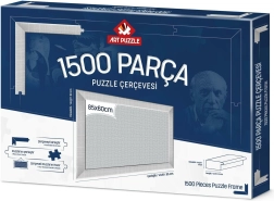 Dėlionių rėmas 85x60 cm, baltas