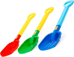 Didelė plastikinė vaikiška kastuvėlis smėliui ir paplūdimiui