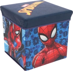 Cozy Noxxiez laikymo dėžė ir pufas SPIDERMAN 30 × 30 × 30 cm
