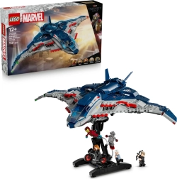 LEGO® Marvel 76325 Keršytojai: Ultrono amžius „Quinjet“ naikintuvas