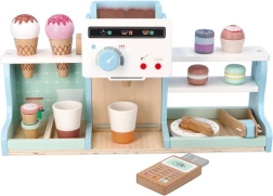 Medinė ledainė ir kavinė vaikams