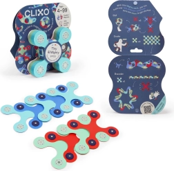 Clixo Tiny & Mighty Marine magnetinė konstravimo sistema su magnetais, 9 dalys