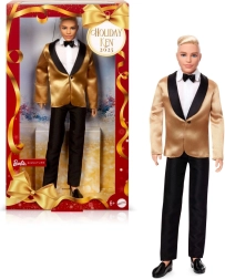 Kolekcinė lėlė BARBIE Ken Holiday 2025