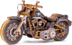 Medinis mechaninis motociklo modelis Cruiser V-Twin