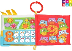 Audinė knygelė kūdikiams 15 × 15 cm