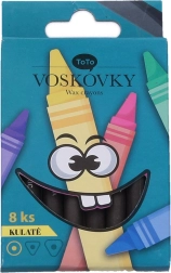 Vaškinės kreidelės ERGO TOTO 8 vnt.
