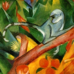 Kvadratinė dėlionė Q Art: mažoji beždžionėlė, 66 detalės