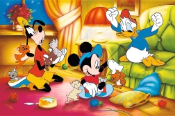 Trefl Puzzle Disney: Mickey Mouse and Friends 600 pieces