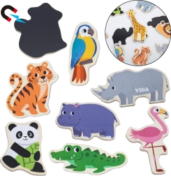 Viga mediniai magnetai – laukiniai gyvūnai, 20 vnt.