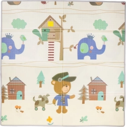 Vaikiškas žaidimų kilimėlis 142 × 142 cm meškiukas chipolino