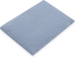 Muslino šildanti ir vėsinanti pagalvėlė su vyšnių kauliukais NEW BABY Standard, mėlyna