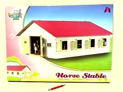 Kids Globe Wooden Horse Stable with Seven Stalls