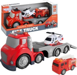 Red Fire Truck CITY TRUCK with Sound and Light Effects