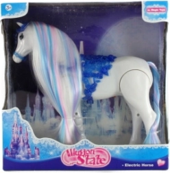 Vaikščiojantis plastikinis arkliukas su garsais