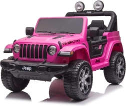 Vaikiškas elektrinis automobiliukas BABY MIX JEEP WRANGLER RUBICON, rožinis