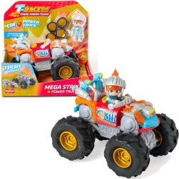T-Racers Power Trucks Mega Striker 2v1 transformuojamas rinkinys