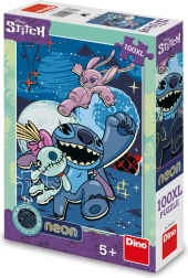 Neoninė dėlionė Lilo & Stitch 100 XXL detalių