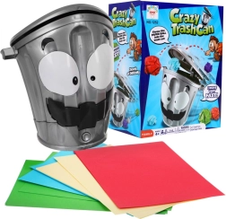 Linksmas šiukšlių kibiras