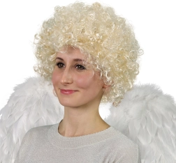 Short angel wig with curls