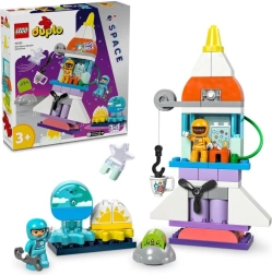 LEGO® DUPLO® 10422 Kosminis nuotykis su erdvėlaiviu 3 viename